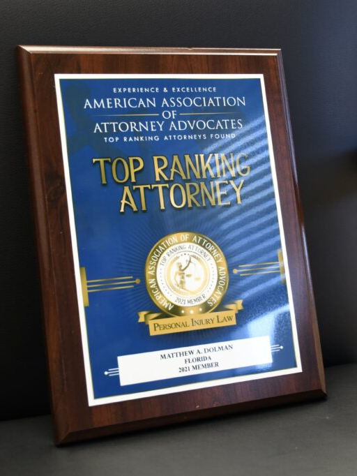 American Association of Attorney Advocates - Top Ranking Attorney Award